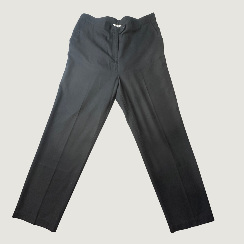 Christopher & Banks Pants Womens 16 Black Straight Leg Career Dress Trousers